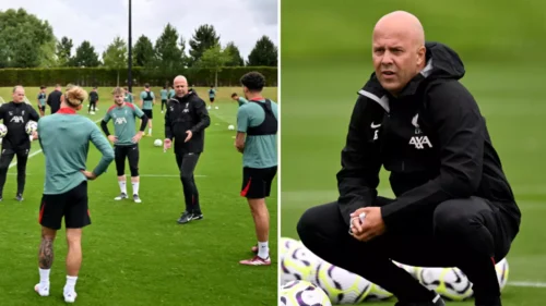 Two Liverpool players to be axed by Arne Slot after being demoted during pre-season training