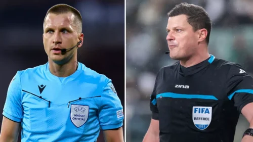 UEFA issue bans to two referees who were scheduled to take charge of Champions League games this season